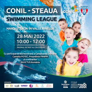 CONIL STEAUA SWIMMING LEAGUE, 28 mai 2022, Bazinul de inot al CSA Steaua București