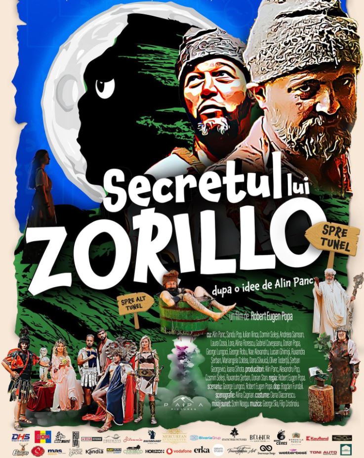 Vino să vezi prima parodie românească despre daci și romani , „Secretul lui Zorillo”