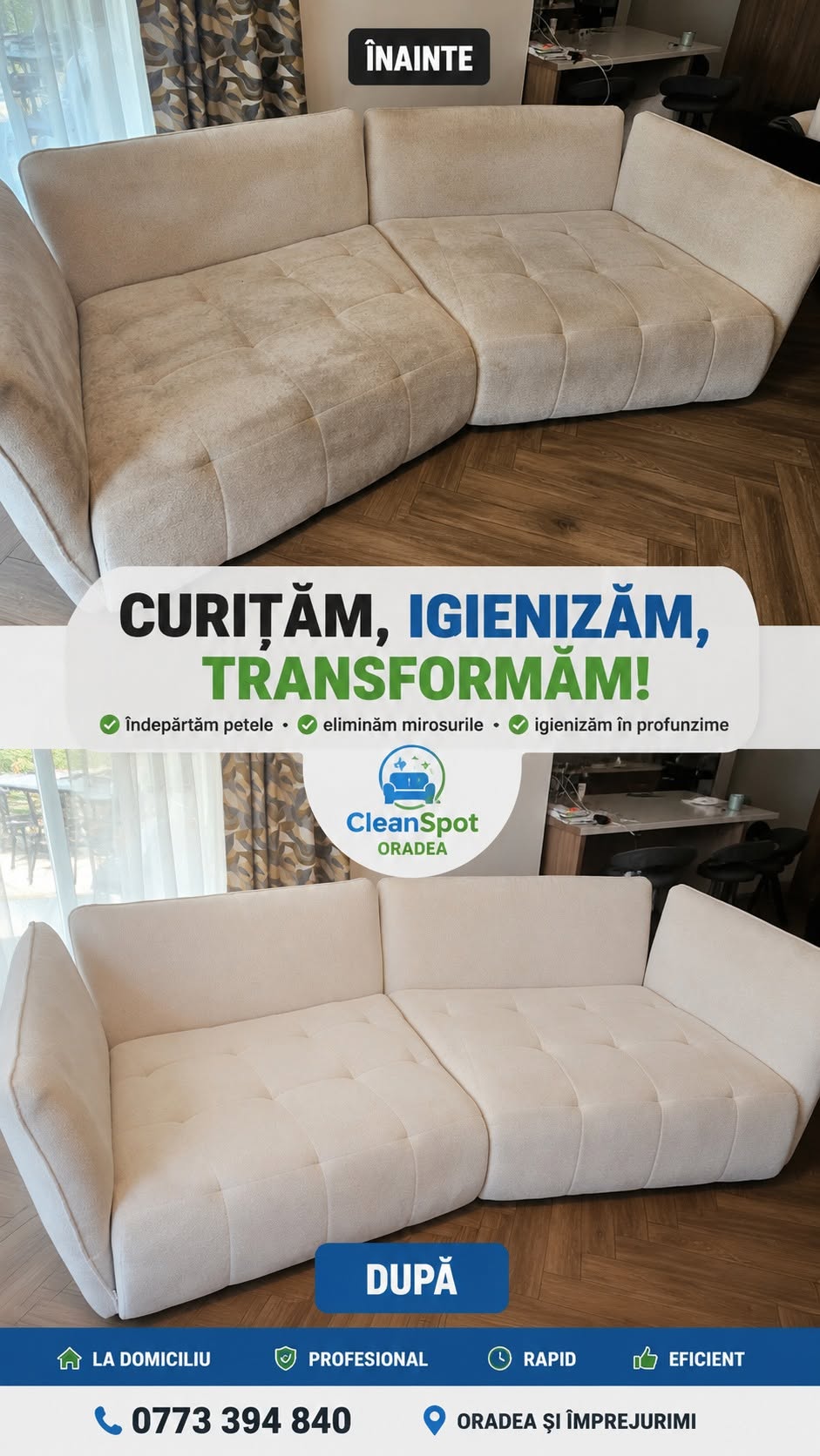 CleanSpot Oradea: procesul care transformă un serviciu local în încredere